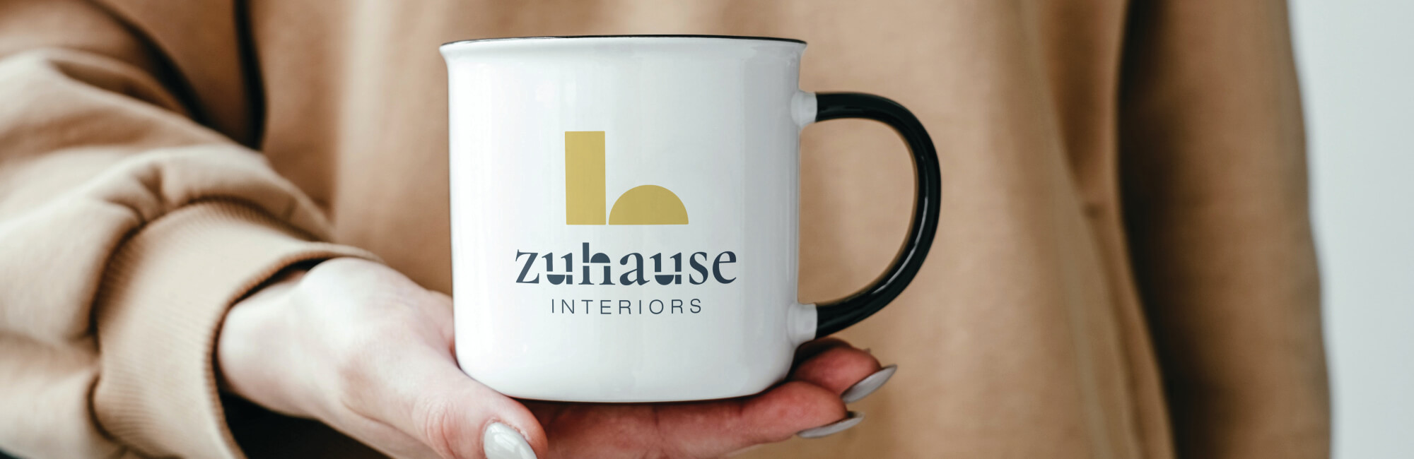 ZuHause Interiors - website design - logo design